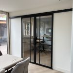 Stalen schuifdeur Luxury (HELDER GLAS) + Systeem photo review